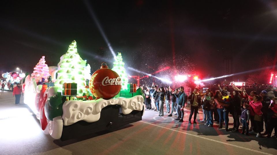 Caravana Navideña Coca-Cola en Monterrey