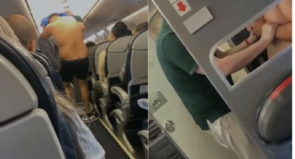 Hombre causa disturbio en vuelo Dallas a Monterrey; desalojan avión