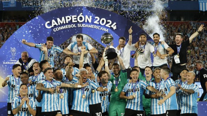 Racing se consagra campeón de la Sudamericana y rompen sequía de 36 años