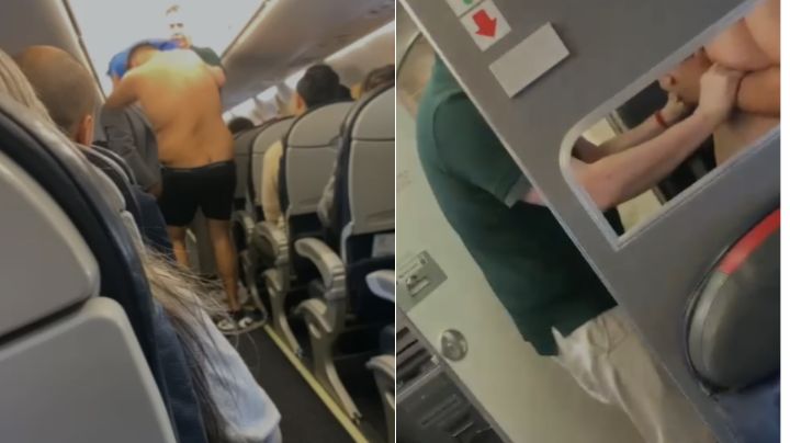 Hombre causa disturbio en vuelo Dallas a Monterrey; desalojan avión