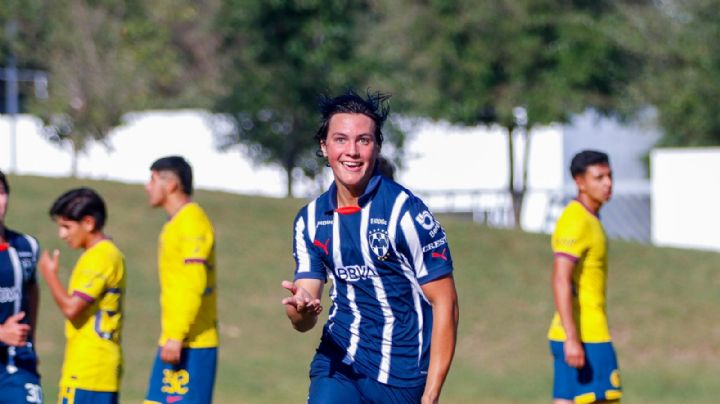 Marca Aldo Patricio De Nigris doblete en eliminación de Rayados Sub-17