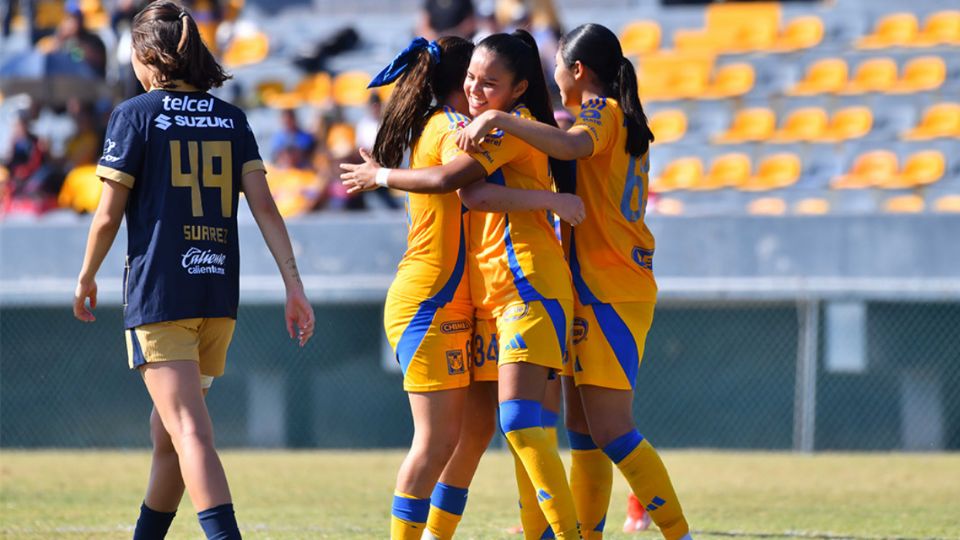 Las jóvenes felinas se impusieron ante Pumas Femenil