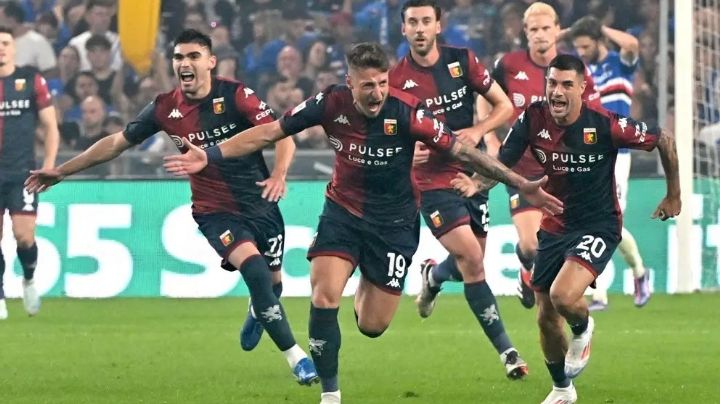 Serie A: Genoa empata ante el Cagliari por 2-2; Vásquez participa 13 minutos