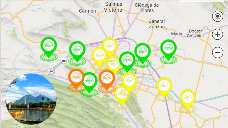 Mejora la calidad del aire la mañana de este domingo en la Zona Metropolitana de Monterrey