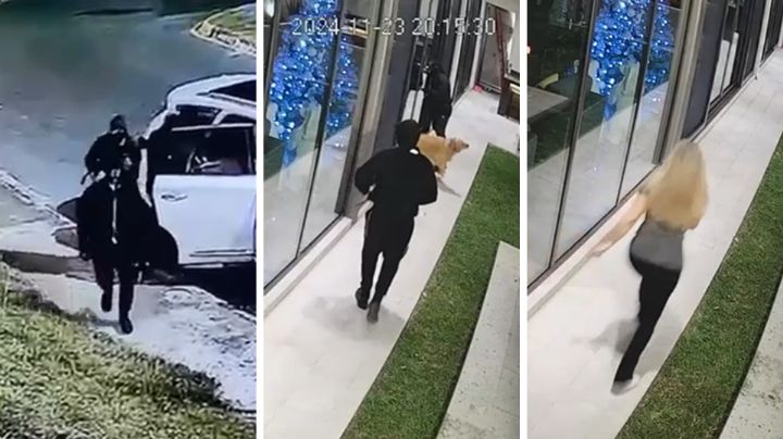 Video: Grupo de encapuchados irrumpe dentro de residencia en Monterrey
