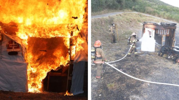 Video: Así puede iniciar un incendio con un árbol de Navidad