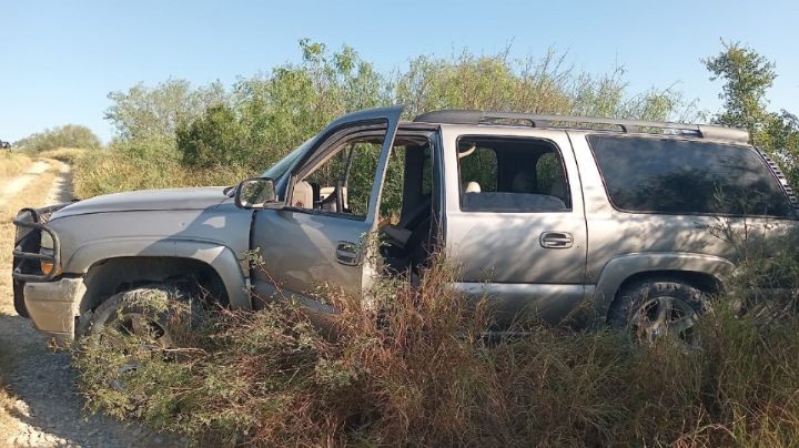Aseguran 2 vehículos tras incidente en la autopista Monterrey-Reynosa