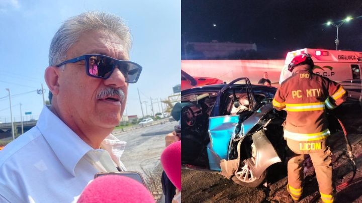 Monterrey va por el responsable del accidente en avenida Garza Sada