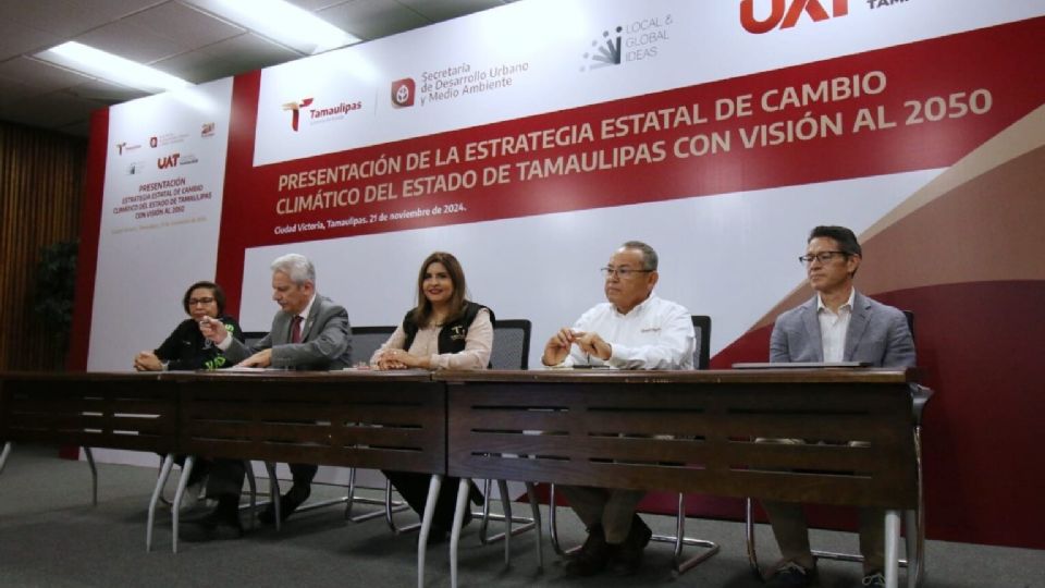 Tamaulipas presenta Estrategia Estatal de Cambio Climático