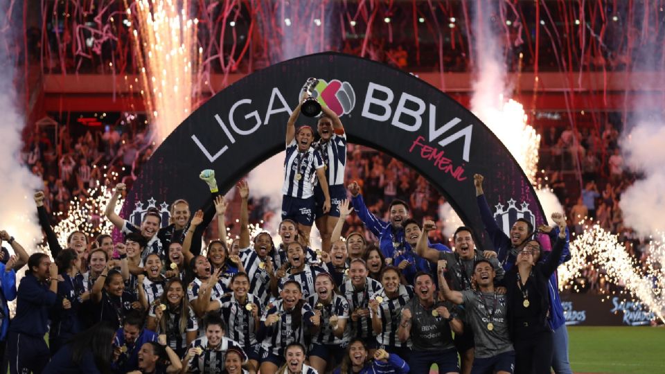 Monterrey logra una remontada épica y se consagra bicampeón de la Liga MX Femenil.