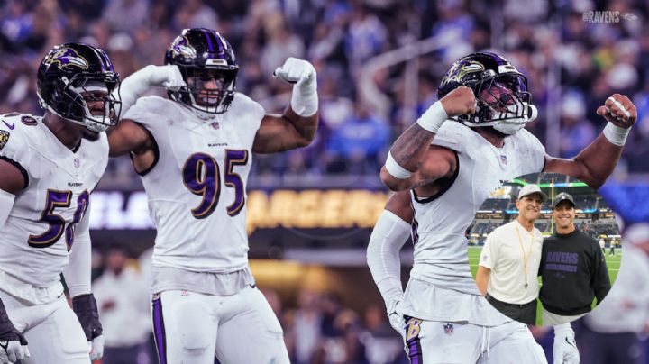 NFL:  Ravens vencen a Chargers en duelo de hermanos