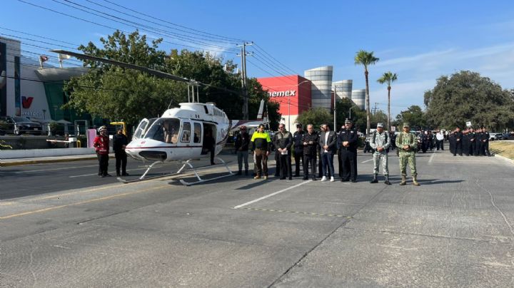 San Pedro rentará helicóptero para reforzar la seguridad en 2025