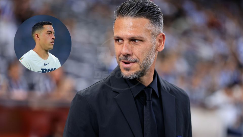 Martín Demichelis elogia a Rogelio Funes Mori antes del duelo de Cuartos de Final entre Rayados y Pumas.