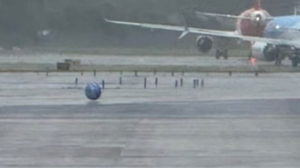 Objeto no identificado en Aeropuerto de Manchester.
