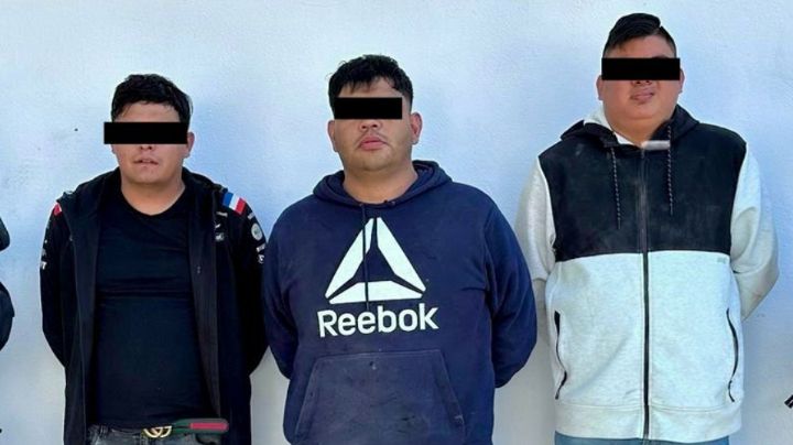 Con cerveza y un edredón, detienen a 3 asaltantes en la Nuevo Laredo-Monterrey