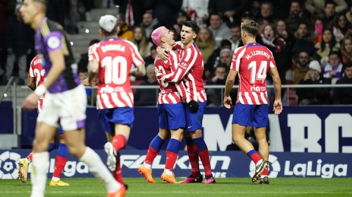 Real Valladolid se medirá al Atlético de Madrid; en un duelo de contrastes
