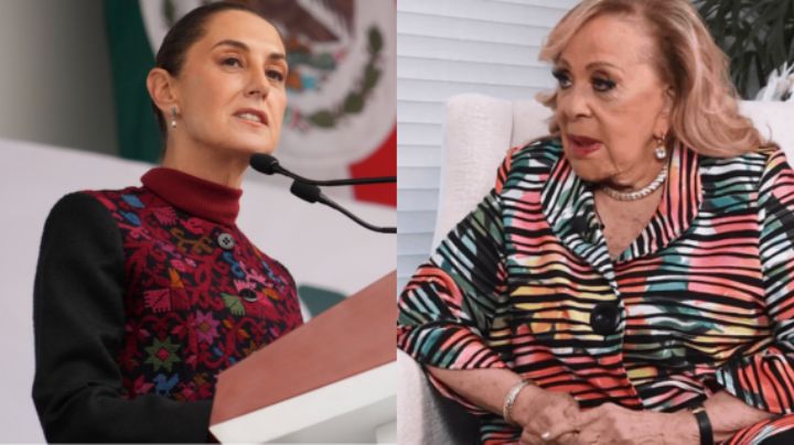 Claudia Sheinbaum lamenta la muerte de Silvia Pinal; 'muchos crecimos admirándola'