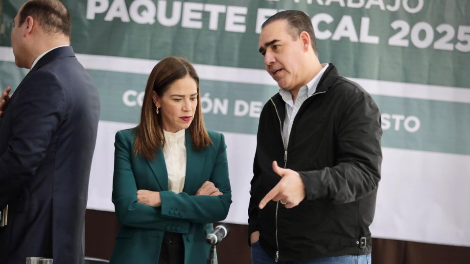 Diputados Ivonne Álvarez y Heriberto Treviño del PRI | Facebook / Heriberto Treviño Cantú
