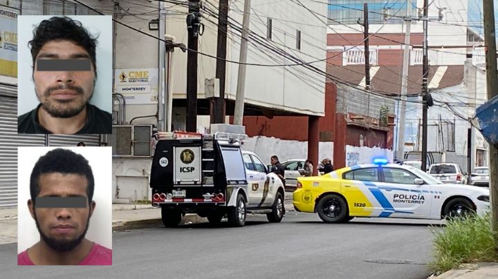 Detienen a dos por tirar cuerpo a tambo en el centro de Monterrey