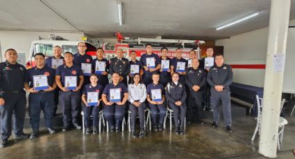 Nuevos héroes de NL: Se gradúan 15 bomberos tras diez meses de formación