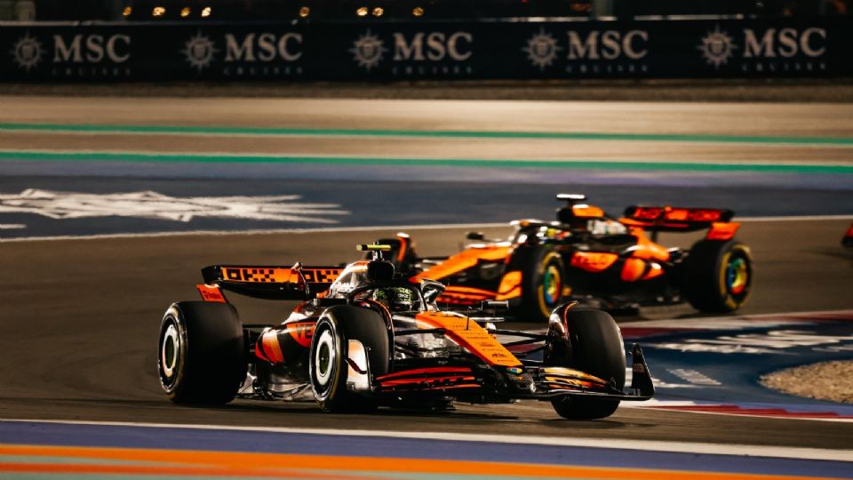 El equipo ingles firmó un doblete en el circuito de Qatar