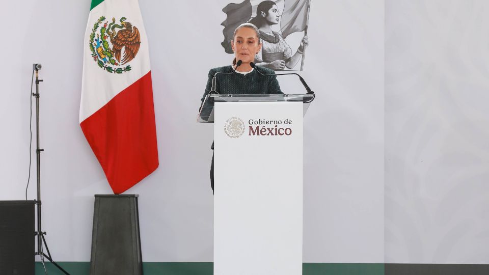 Claudia Sheinbaum, presidenta de México.