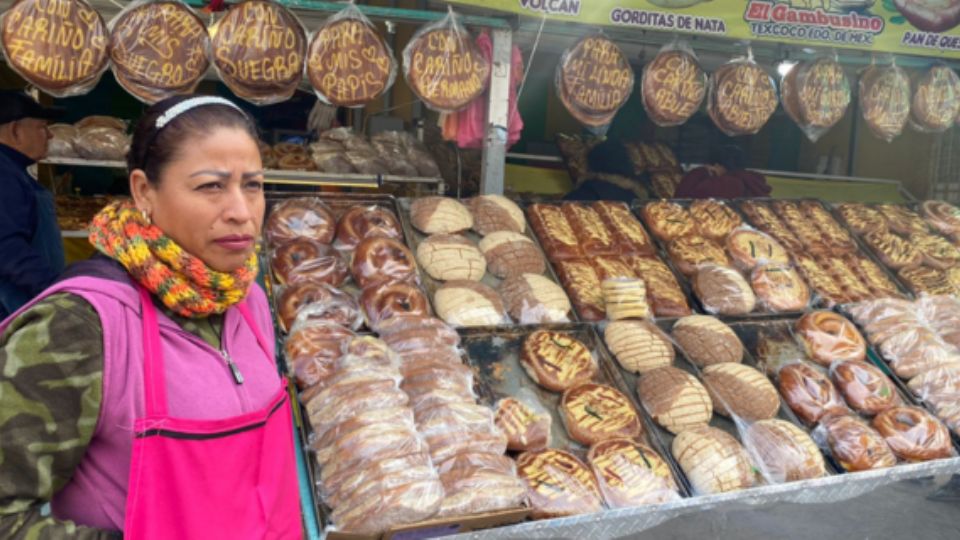 Del 30 de octubre al 12 de diciembre aumenta la demanda de panes y champurrado, a la par de las peregrinaciones a la Basílica de Guadalupe.