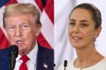Frena migración o habrá 25% de aranceles: Donald Trump a Claudia Sheinbaum