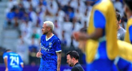 Sale de cambio Neymar en la victoria del Al-Hilal por una nueva lesión