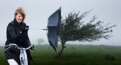 ¿Viento fuerte? 8 consejos para protegerte en la calle