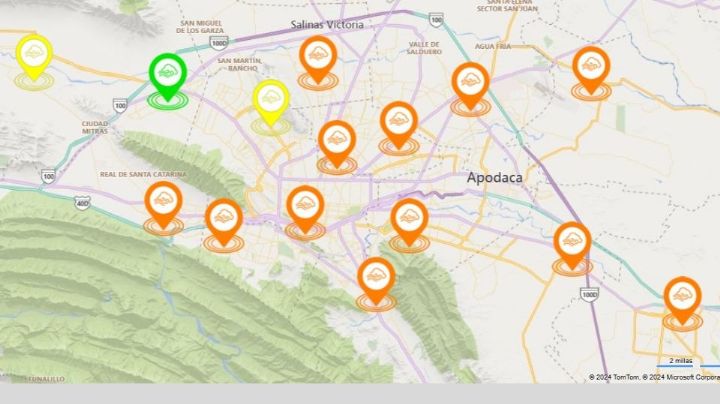 Mala calidad del aire azota este martes a la zona metropolita de Monterrey