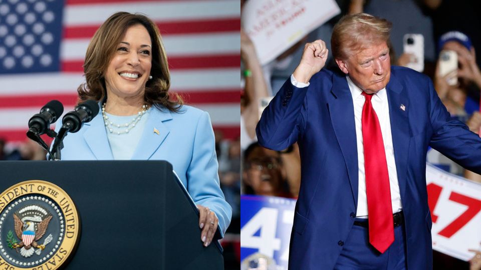 Kamala Harris felicita a Donald Trump por su triunfo electoral