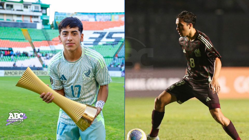 Diego Sánchez e Iker Fimbres son dos de los jugadores convocados a la Selección Sub 20 de México