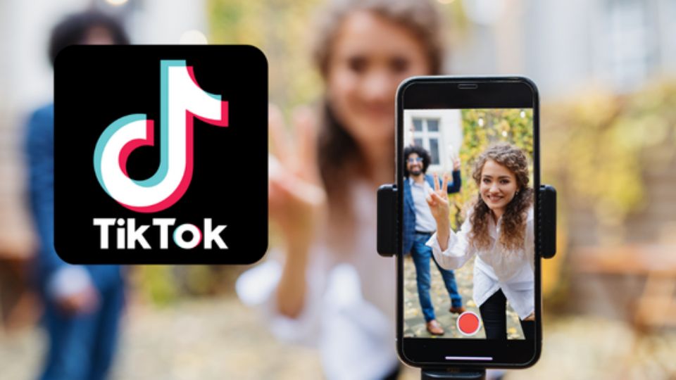 Aplicación de TikTok.