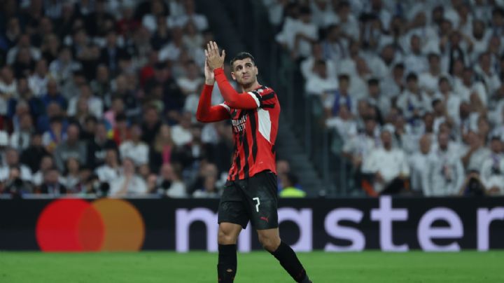 Morata, hospitalizado tras un choque en la cabeza en el entrenamiento