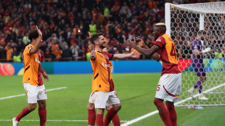 Osimhen brilla y el Galatasaray derrota al Tottenham en la Europa League