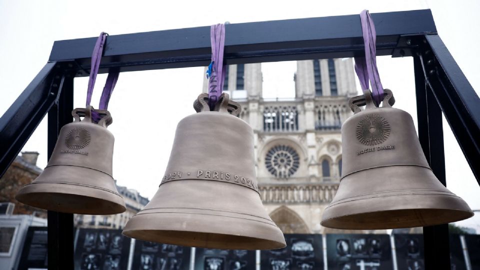 París 2024 deja su huella en Notre Dame con una nueva campana