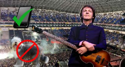 Concierto de Paul McCartney en Monterrey: ¿Qué objetos NO están permitidos?