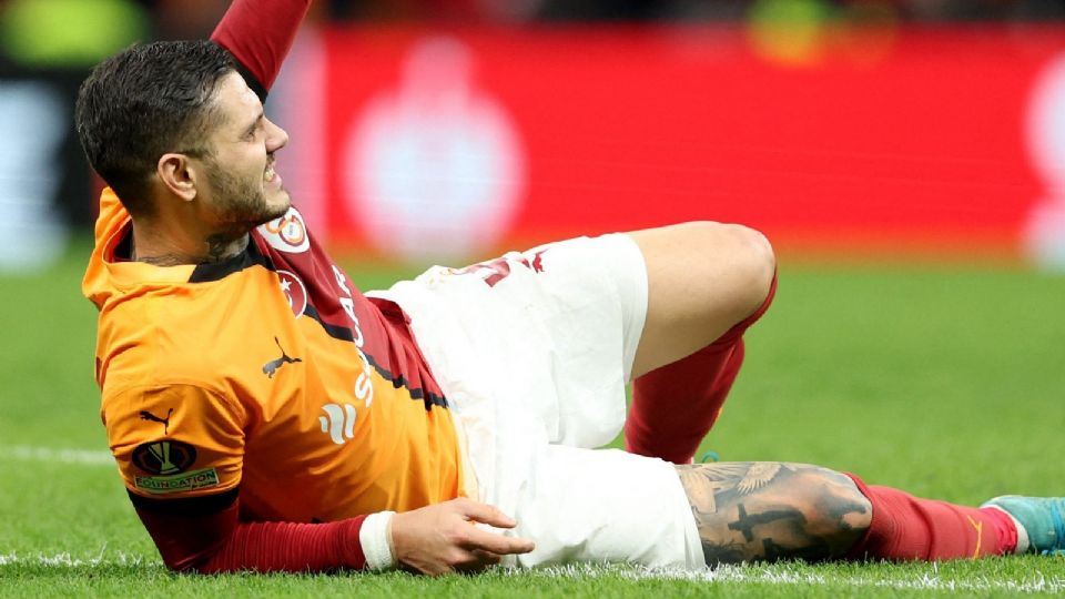 Icardi sufre rotura de ligamentos cruzados con el Galatasaray