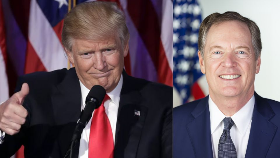 Donald Trump y Robert Lighthizer.