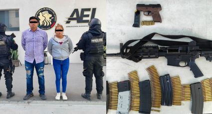 Arrestan a una pareja con armas y drogas en Linares