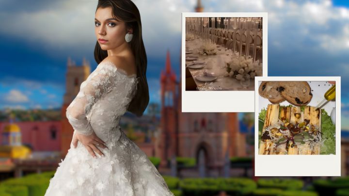 Así fue la lujosa boda de Sofía Castro, hija de Angelica Rivera | FOTOS