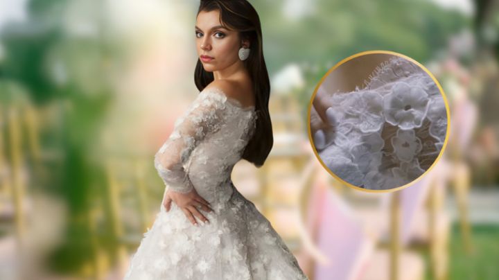 ¿Cuánto costó el vestido de novia de Sofía Castro? La cifra te sorprenderá