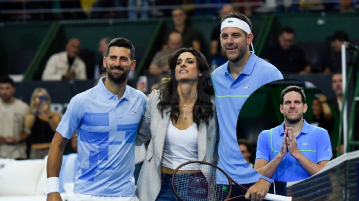 Del Potro se despide del tenis con una emotiva exhibición junto a Djokovic