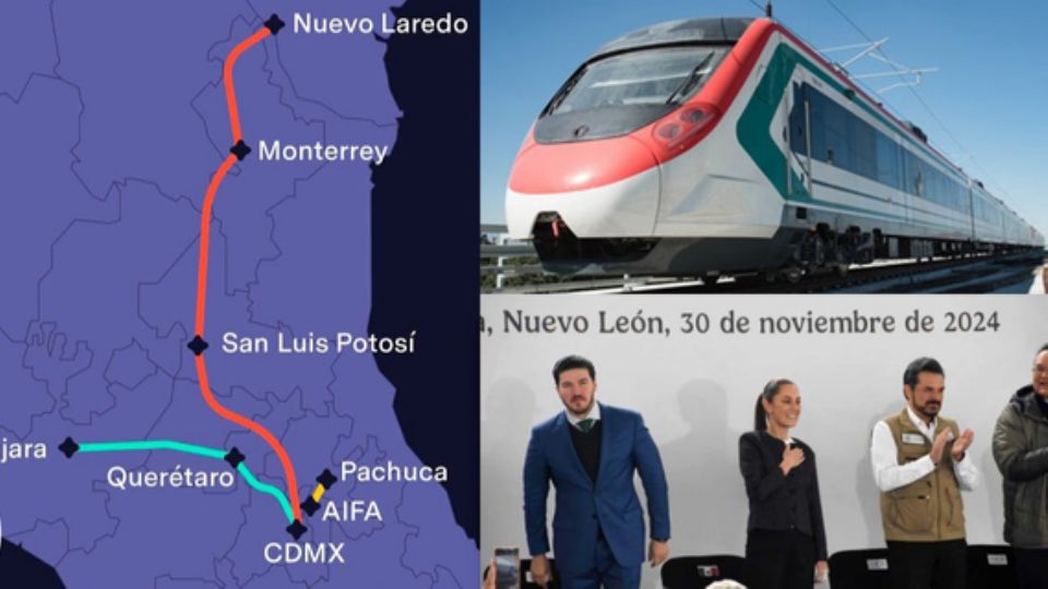 El nuevo tren México-Laredo reduciría hasta en 6 horas el trayecto en la CDMX y Monterrey.