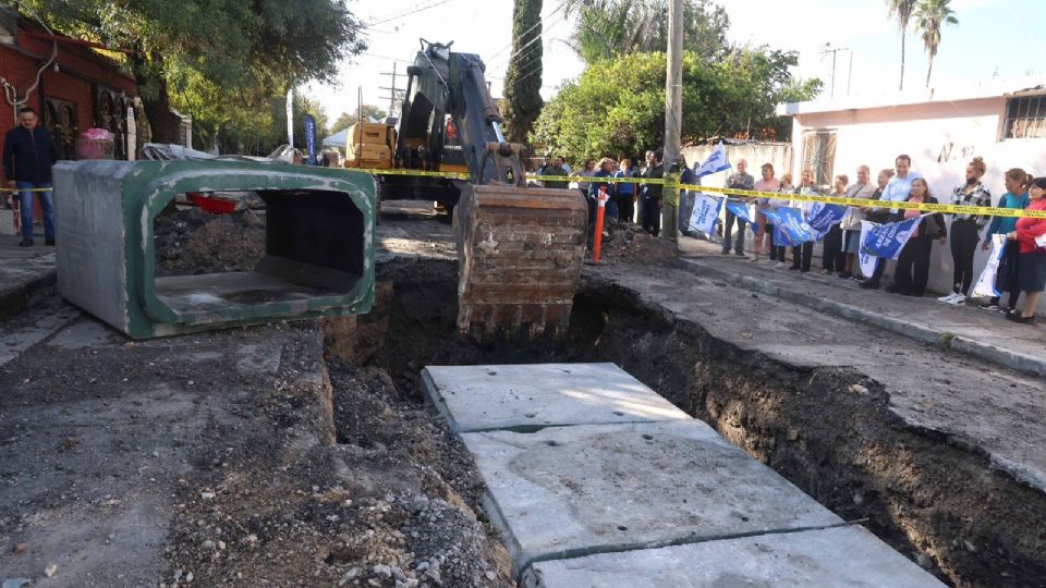 Arrancan los trabajos en San Nicolás de una obra pluvial.