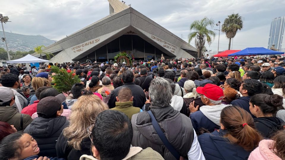 La Basílica de Guadalupe.