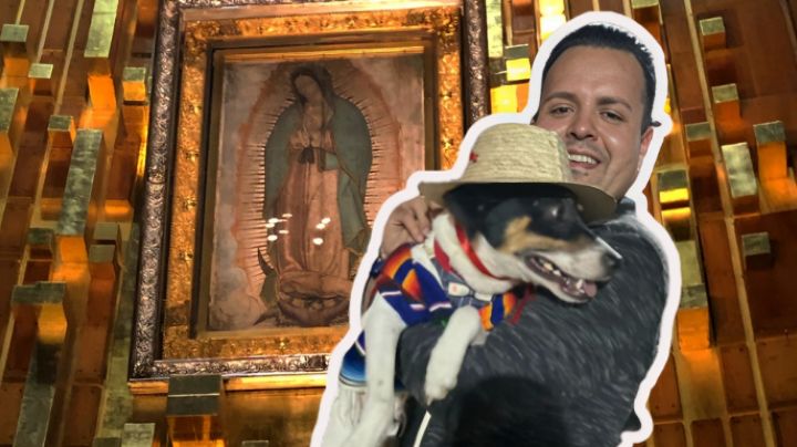 ¡Milagro canino! Perrito visita a la Virgen de Guadalupe tras vencer una bacteria mortal