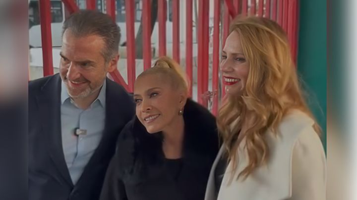 Yuri visita la Ciudad de la Inclusión junto Adrián de la Garza