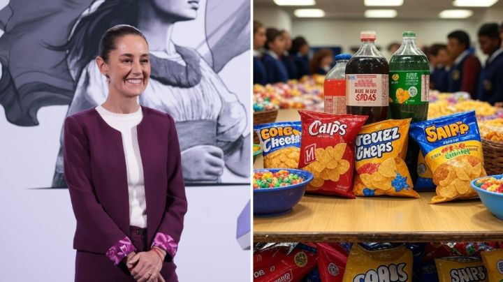 Se va a prohibir la comida chatarra en las escuelas: Claudia Sheinbaum